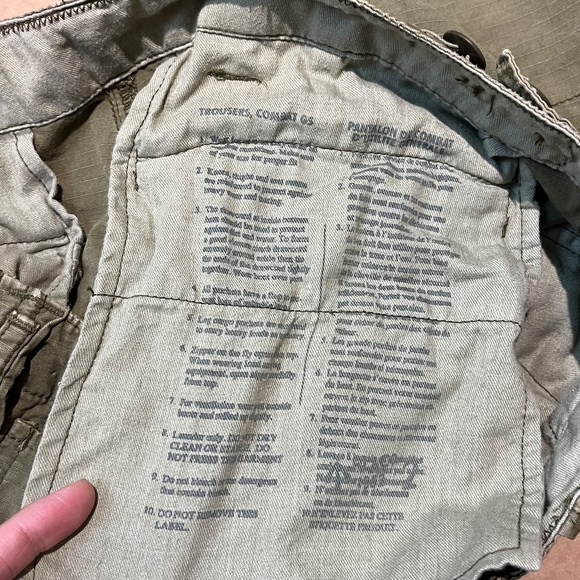 Polo Ralph Lauren Military Style Straight Fit Cargo Pant - Men's Size 30 X 28 - Picture 9 of 14